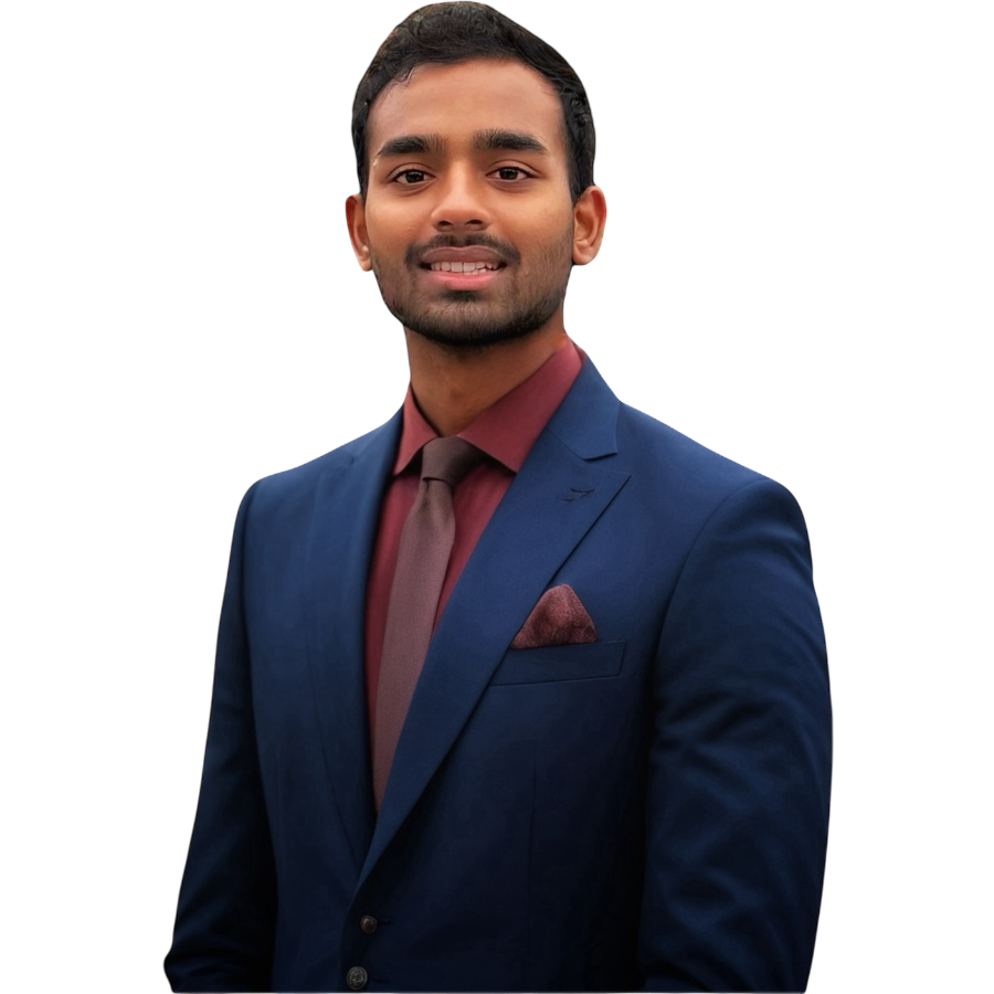 picture of thuthikaran with a suit on